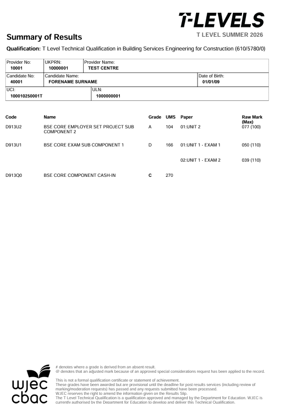 WJEC Core Component sample results slip.png